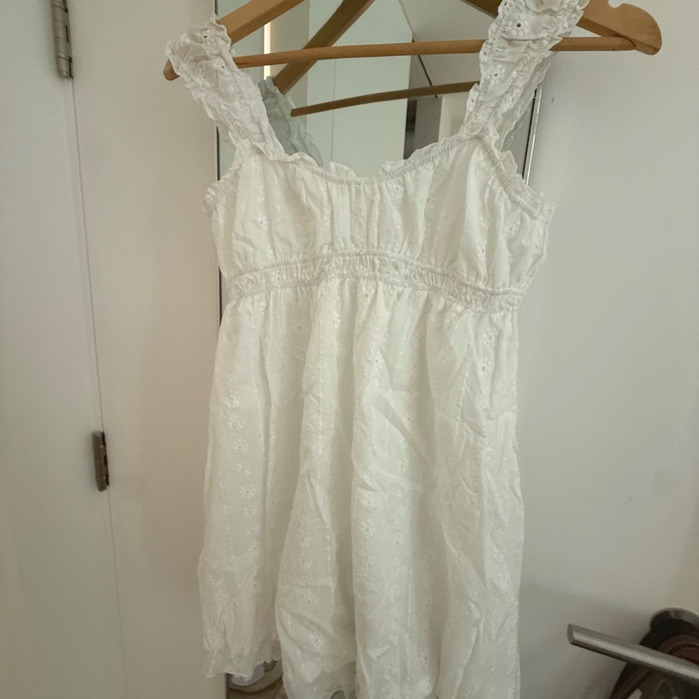 White Eyelet Sundress